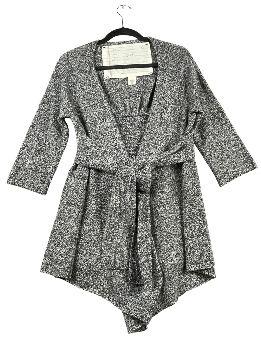 Anthropologie Birds On A Wire Open Front Wool Blend Academia Cozy Cardigan - M